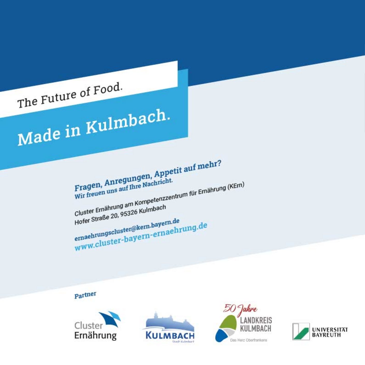 Broschüre "Kulmbach - DER Lebensmittelstandort" - Seite 5