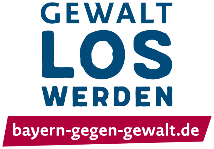 Logo "Bayern gegen Gewalt"