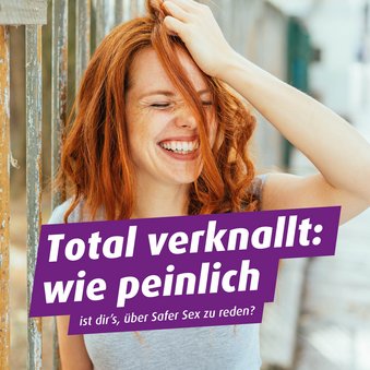 Plakat Aufklärungskampagne Sexuell übertragbare Infektionen