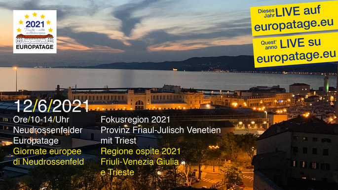 Plakat Europatage Neudrossenfeld 2021