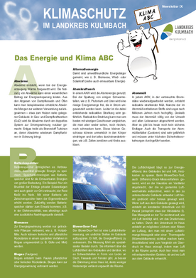 Das Energie und Klima ABC