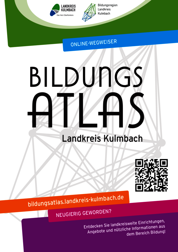 Plakat Bildungsatlas Kulmbach