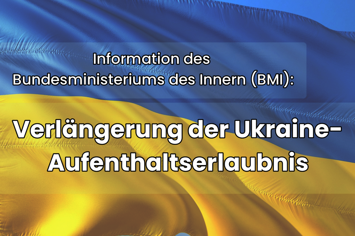  Automatische Verlängerung der Ukraine-Aufenthaltserlaubnis - Landkreis Motiv 