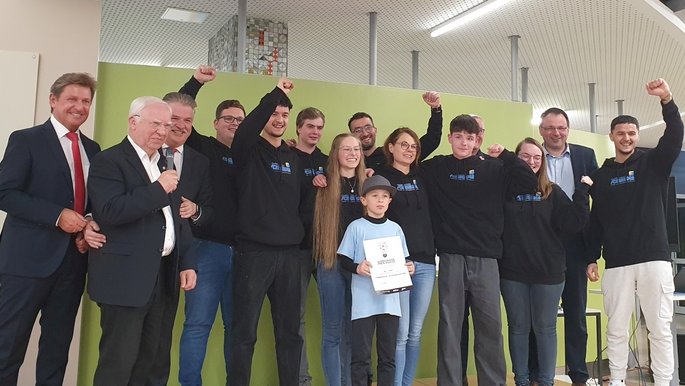 Gewinner des Kulmbacher Ausbildungspreises 2023/2024 der Firma Schwender