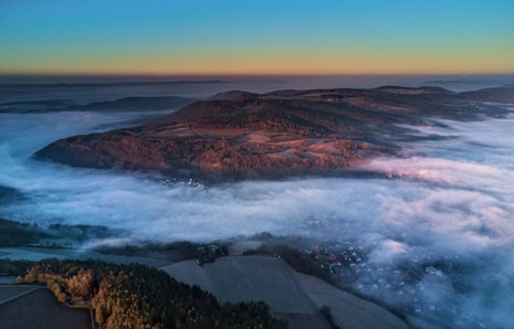 Trebgast im Morgennebel, 17.01.2022, Andreas Zeisel