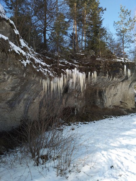 Eiszeit am Schwalbenstein, 19.02.2021, Edeltraud Mlinarzik