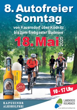 Titelseite Flyer Autofreier Sonntag