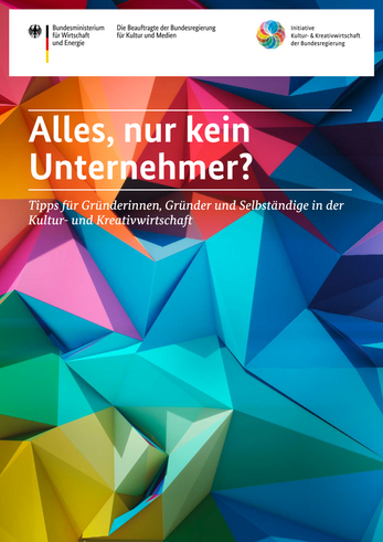 Titelbild Broschüre mit Tipps für Gründerinnen und Gründer