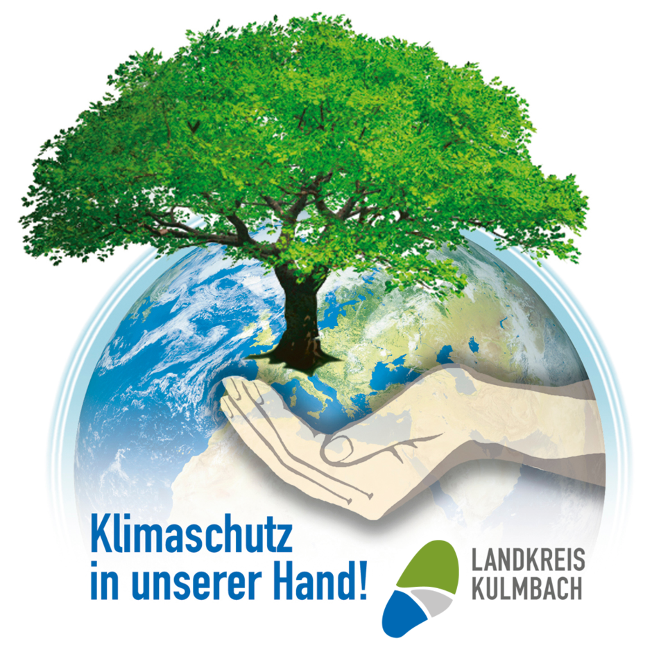 Logo Klimaschutz im Landkreis Kulmbach