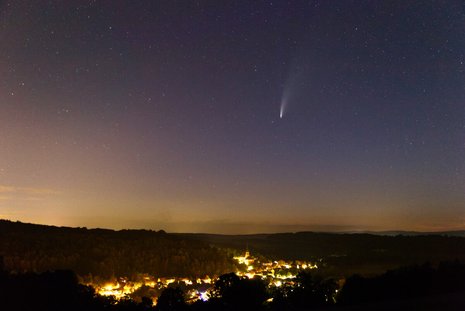 Komet C2020 Neowise über Trebgast, 18.07.2020, Andreas Zeisel