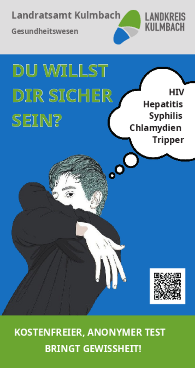 Flyer "Du willst dir sicher sein?"