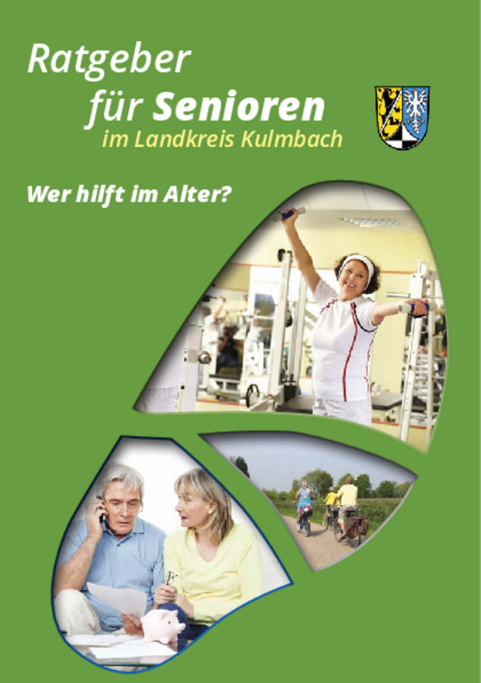 Titelseite Seniorenratgeber das Landkreises Kulmbach