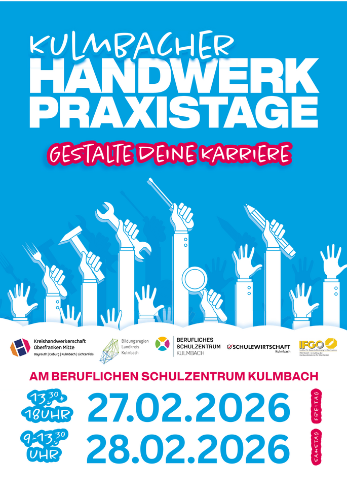 Plakat Handwerk-Praxistage 2026