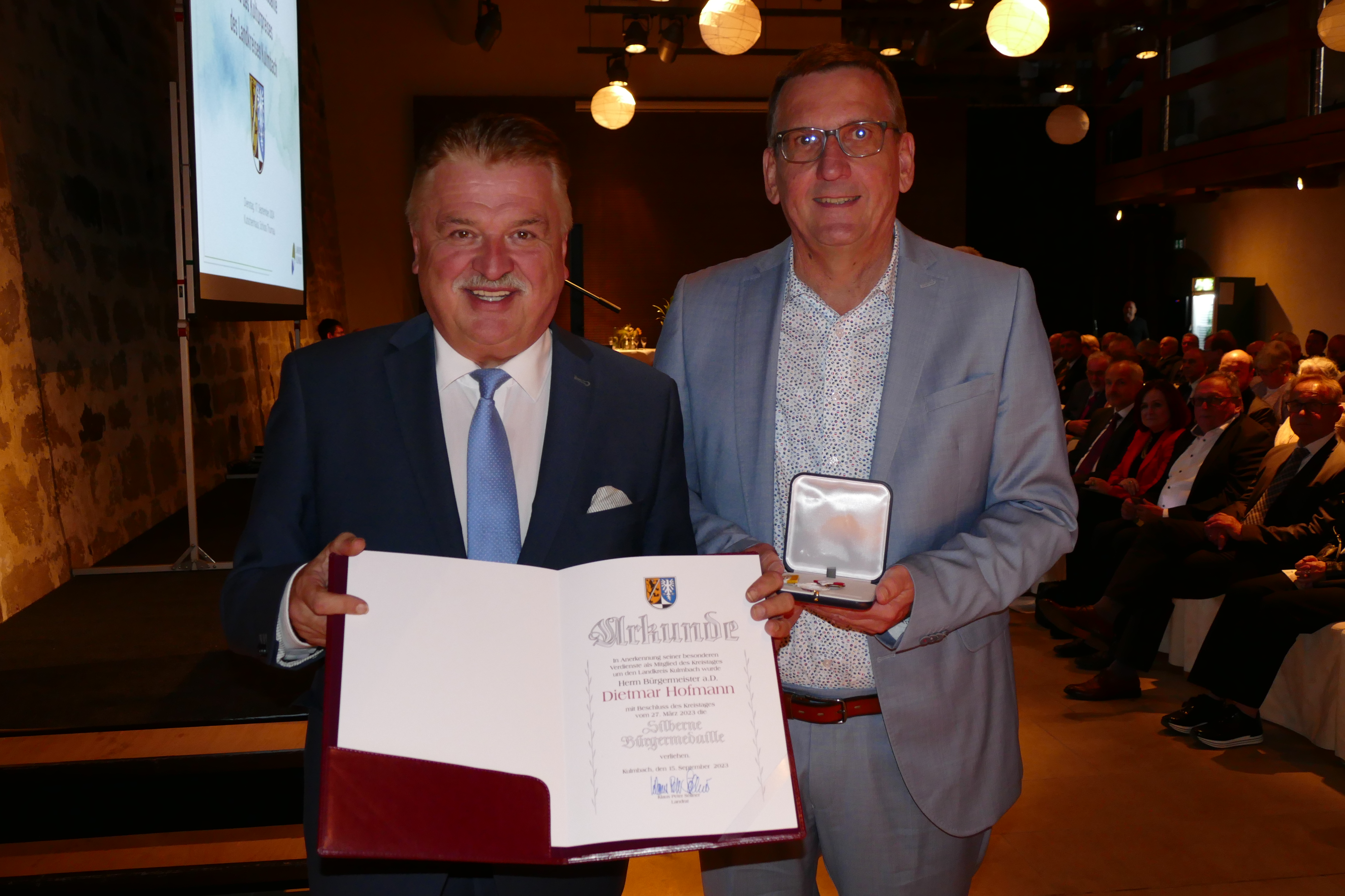 Landrat mit Dietmar Hofmann