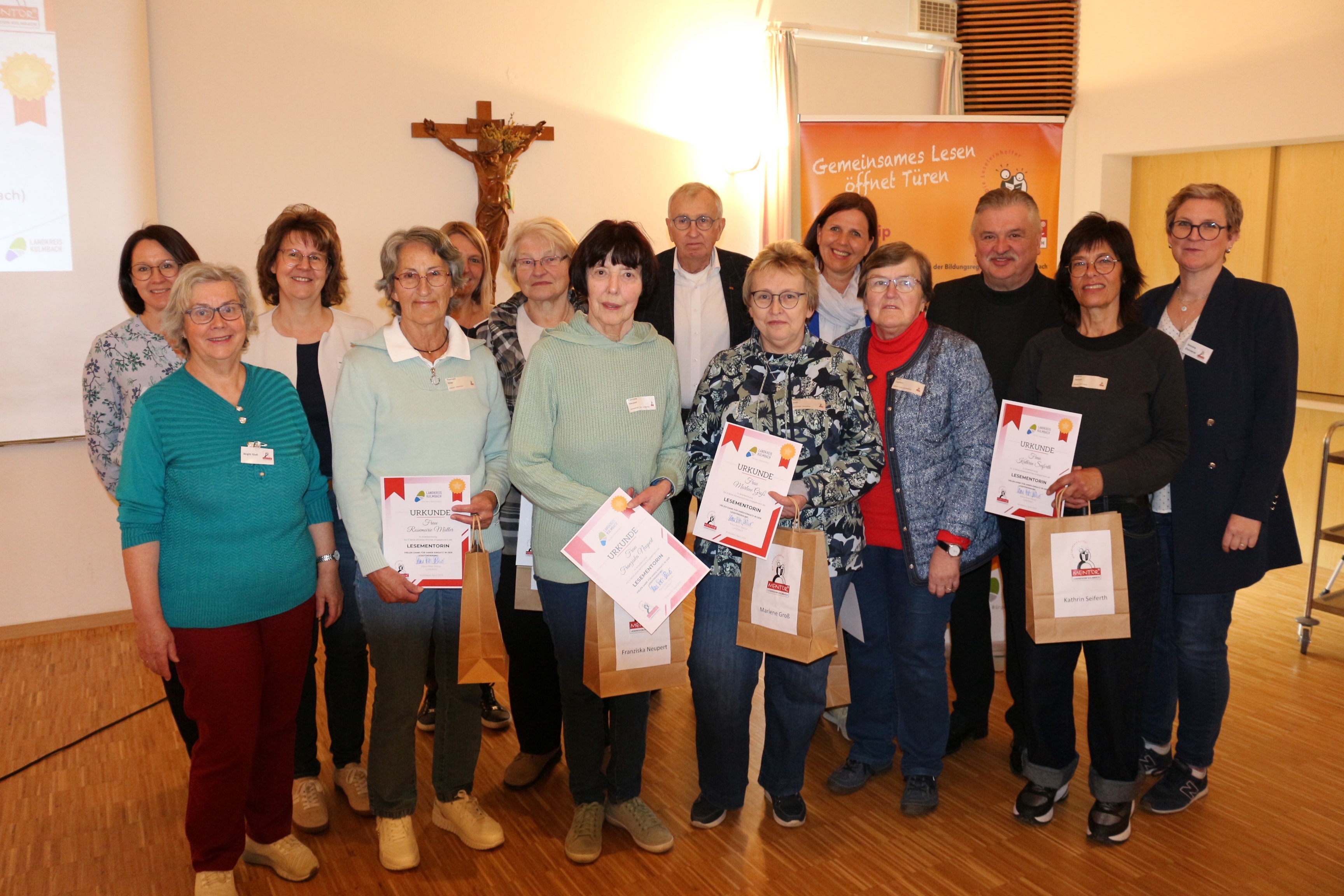 Ehrungenn für 5 Jahre als Lesementor