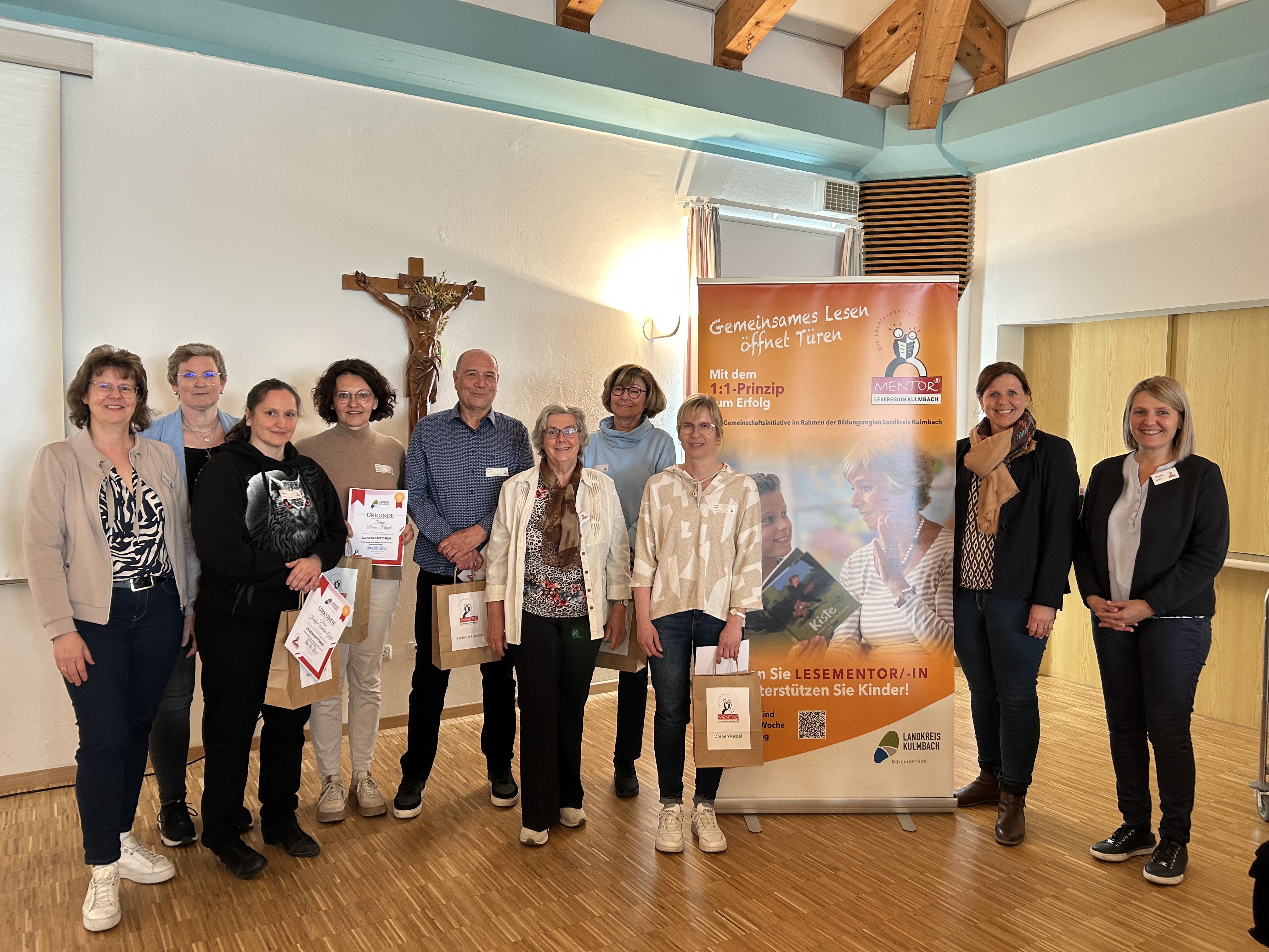 Ehrungen für 5 Jahre als Lesementor