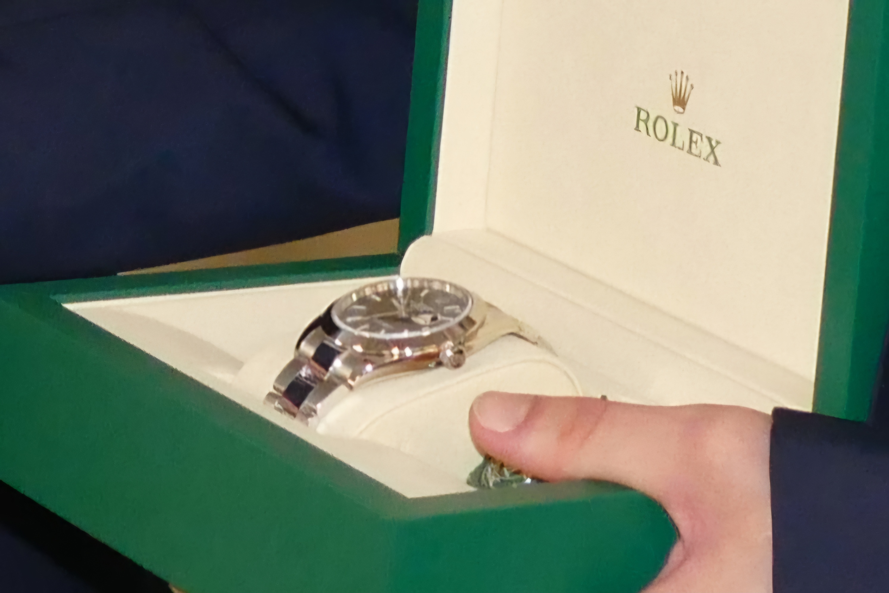 Rolex im Etui